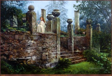 Fantasía popular Painting - Reina Mab en las Ruinas Fantasía
